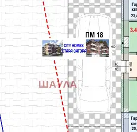 Снимка 3 — Паркомясто в Стара Загора, Железник - център