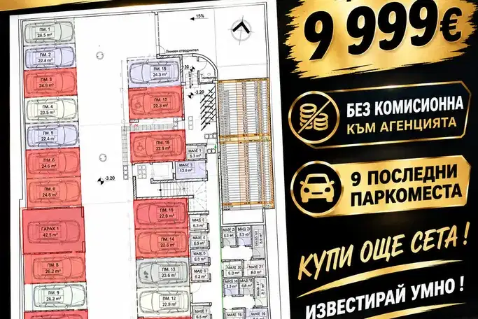 Паркомясто в Стара Загора, Железник - център