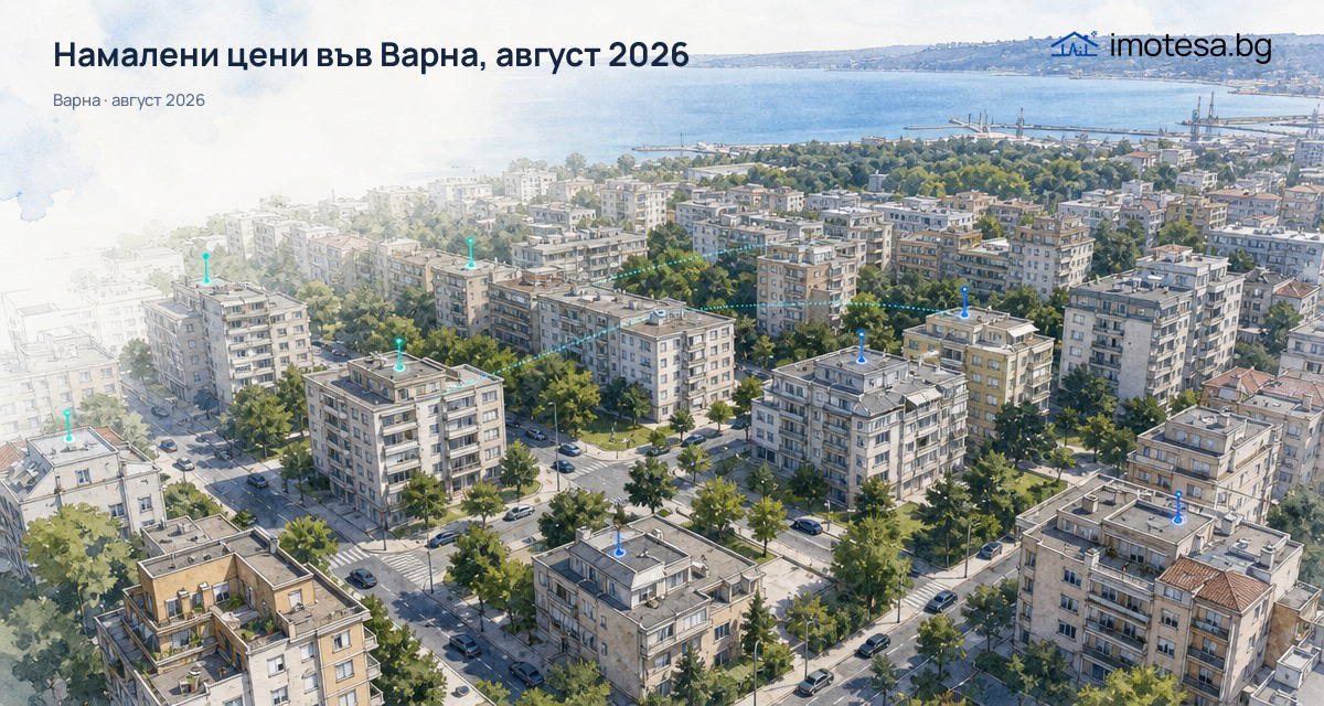 Намалени цени: Варна, август 2026