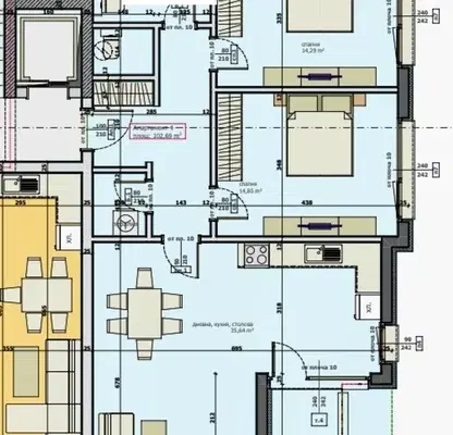 Снимка 4 — Тристаен апартамент в Стара Загора, Център