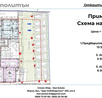Снимка 4 — Паркомясто във Варна, Колхозен пазар