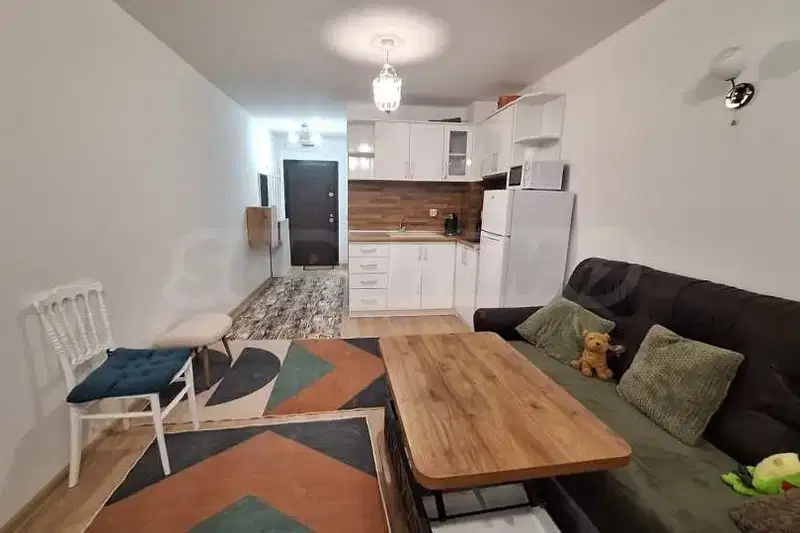 One-room apartment with balcony in Bansko, south aspect