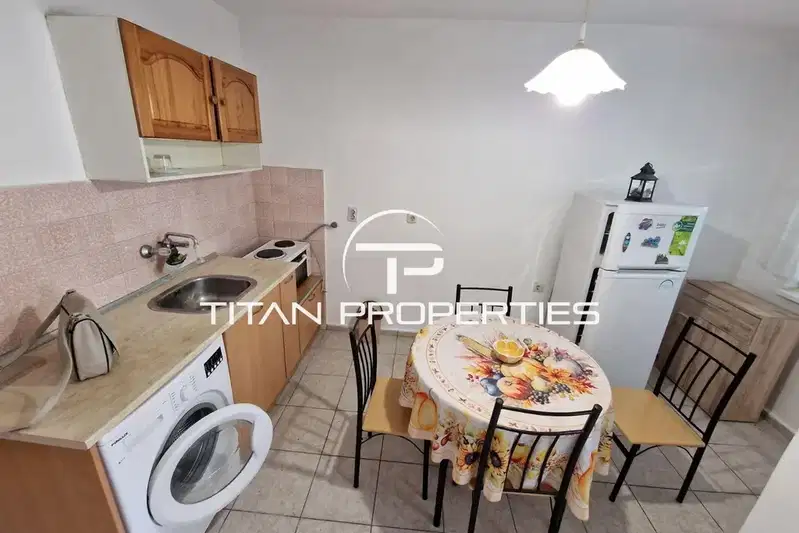 Two-room apartment in Vazrazhdane residential complex, Burgas with terrace