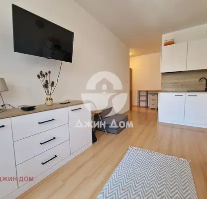 Photo 3 — One-room apartment in Sunny Beach with terrace and security