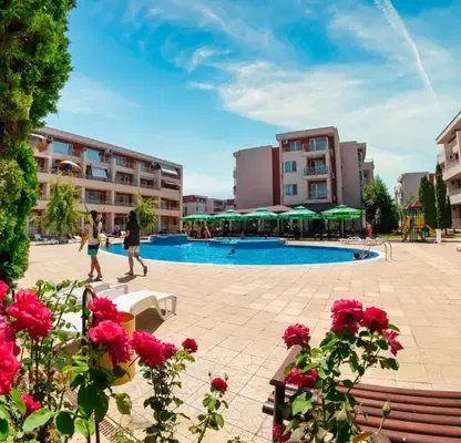 Photo 2 — Studio apartment with terrace in Sunny Beach, Nessebar Fort Club complex