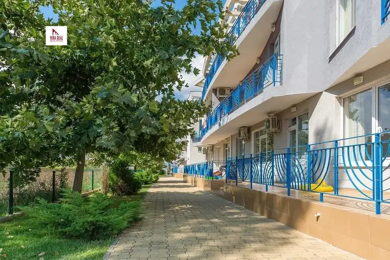 Two-room apartment with two terraces in Sunny Beach