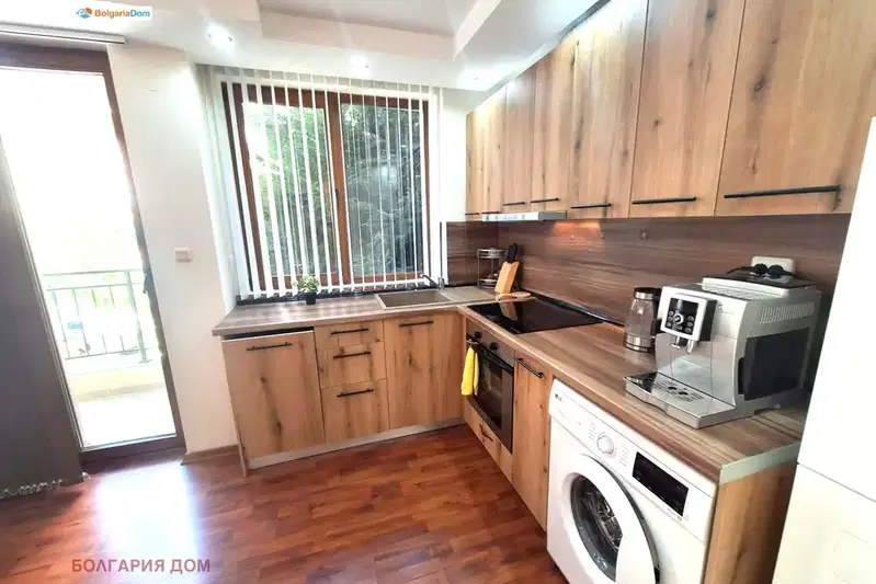 3-room apartment with 3 terraces in Sunny Beach resort, Chaika