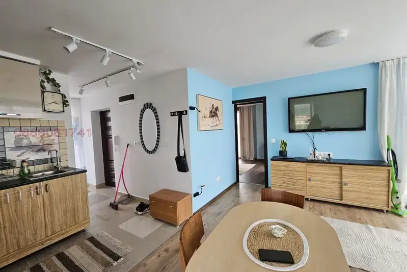 Two-room apartment with large terraces in Novi Iskar, Sofia
