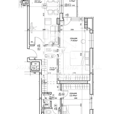 Photo 2 — Three-room apartment with terrace in Kamenitsa 1, Plovdiv