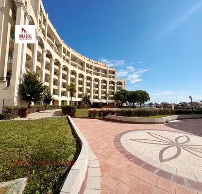 Photo 2 — Three-room apartment with large terrace in Pomorie, first line