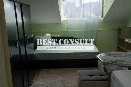 Studio apartment in Ruse, Rodina 1, renovated and furnished