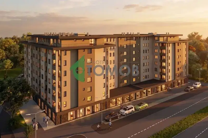 Two-room apartment in Trakiya, Shumen with terrace