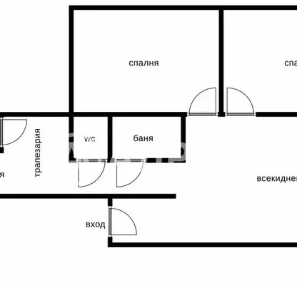 Photo 4 — 3-bedroom apartment in Sofia, Centyr