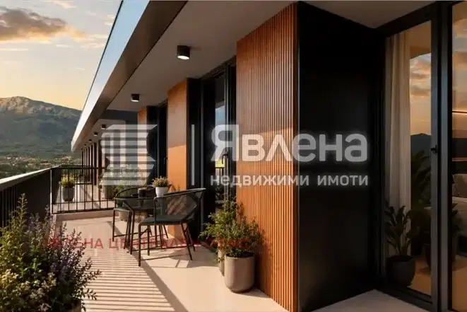 Two-room apartment with terrace in Dragalevtsi, Sofia