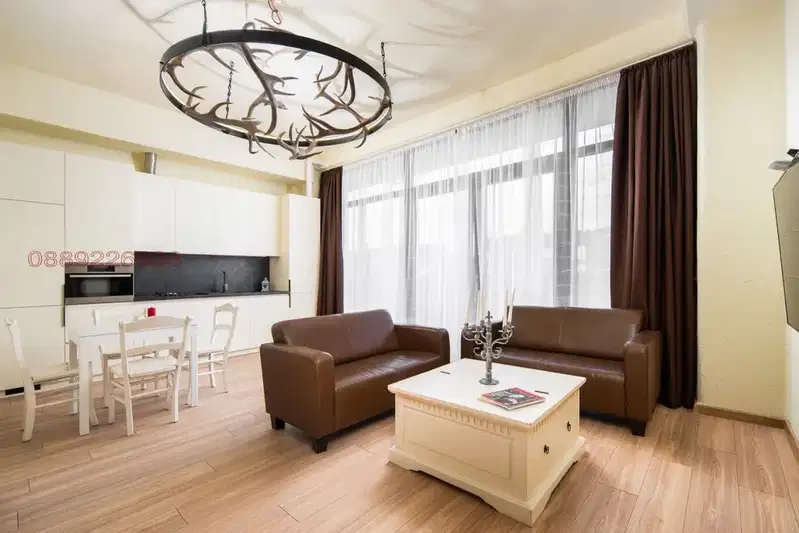 Two-room apartment with yard in Gorublyane, Sofia