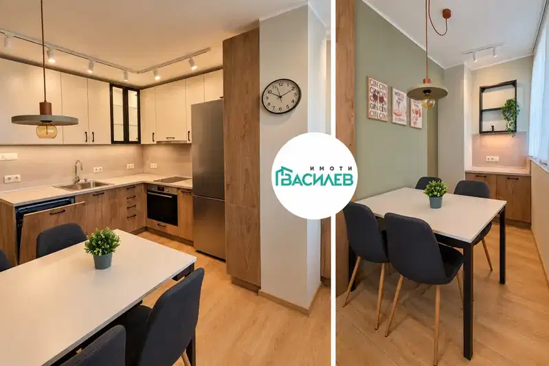Three-room apartment with terrace and Vitosha view in Hipodruma