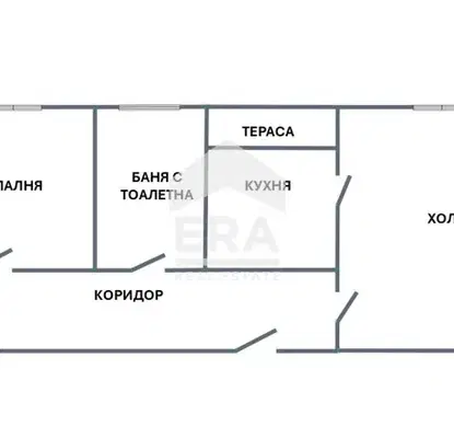 Photo 3 — Two-room apartment with balcony in Sofia East, south aspect
