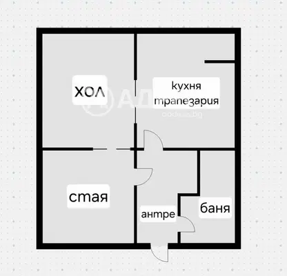 Снимка 4 — Двустаен апартамент с южно изложение в кв. Изток, София