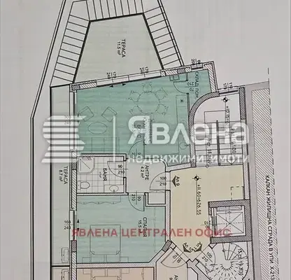 Снимка 2 — Двустаен апартамент с тераса и гледка към Витоша в Кръстова вада