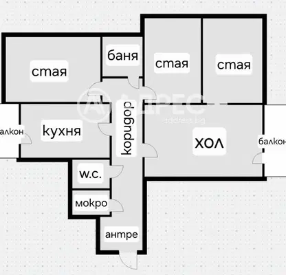 Снимка 4 — 4-стаен апартамент в Люлин 10 с гледка от 9-ти етаж