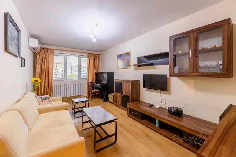 Three-room apartment with glazed terrace in Lyulin 9, Sofia