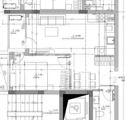 Photo 2 — 2-bedroom apartment in Sofia, Malinova Dolina