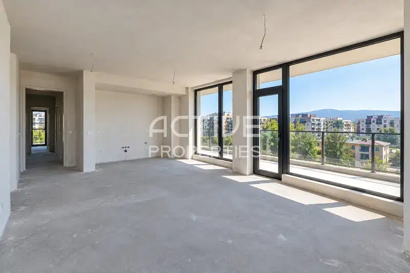 Three-room apartment with terrace in Manastirski Livadi, Sofia