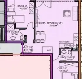 Photo 5 — 3-room apartment in Obelya 2 with terrace and elevator