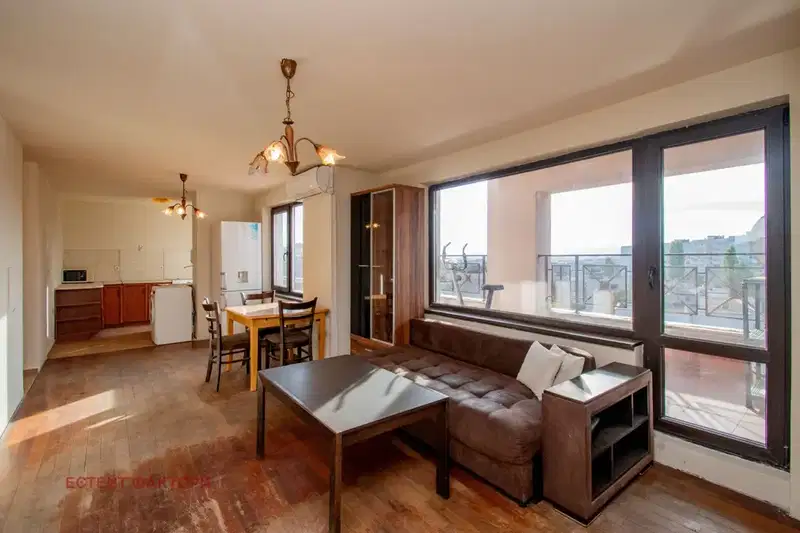 Three-room apartment with large terrace in Ovcha kupel, Sofia