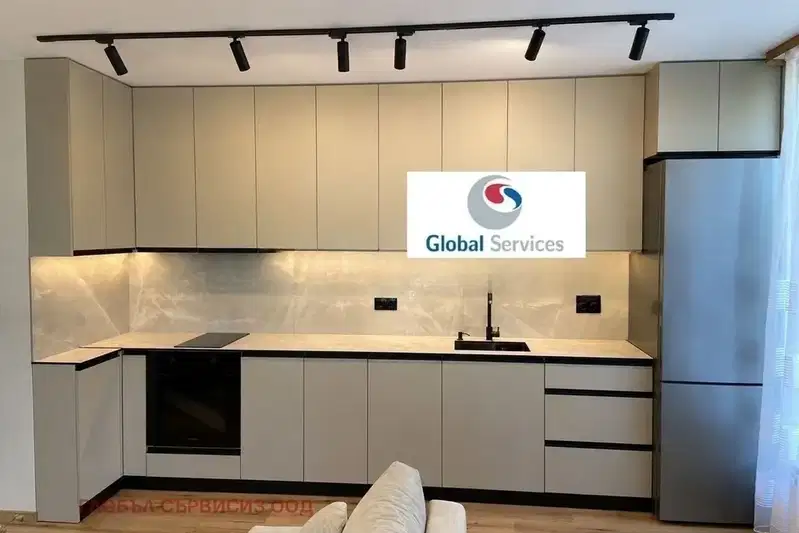 3-room apartment in Ovcha kupel with terrace and luxury furnishings