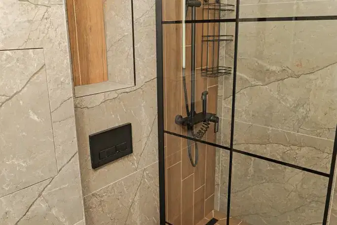 Three-room apartment with Vitosha view in Slatina