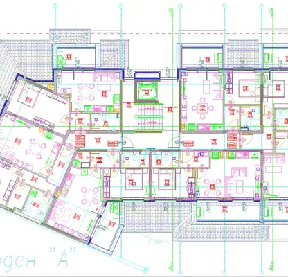 Снимка 2 — Тристаен апартамент с панорамна гледка в Суходол, София