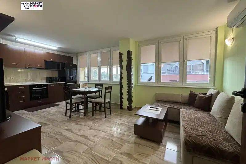 Two-room apartment in Center, Stara Zagora with view to Kuchekata Gradinka