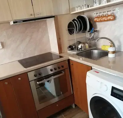 Снимка 4 — Едностаен апартамент 40 кв.м. в Ремиза, Стара Загора с южно изложение