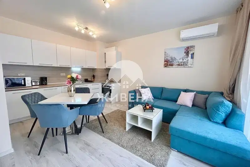 Two-room apartment with terrace in Asparuhovo, Varna