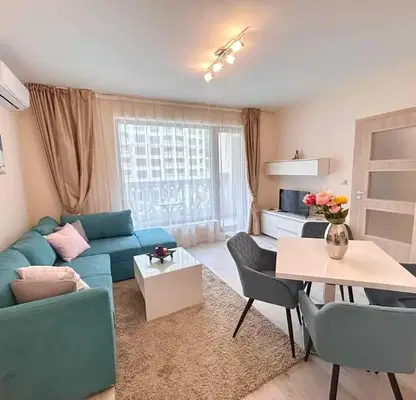 Photo 3 — Two-room apartment in Asparuhovo with terrace and parking