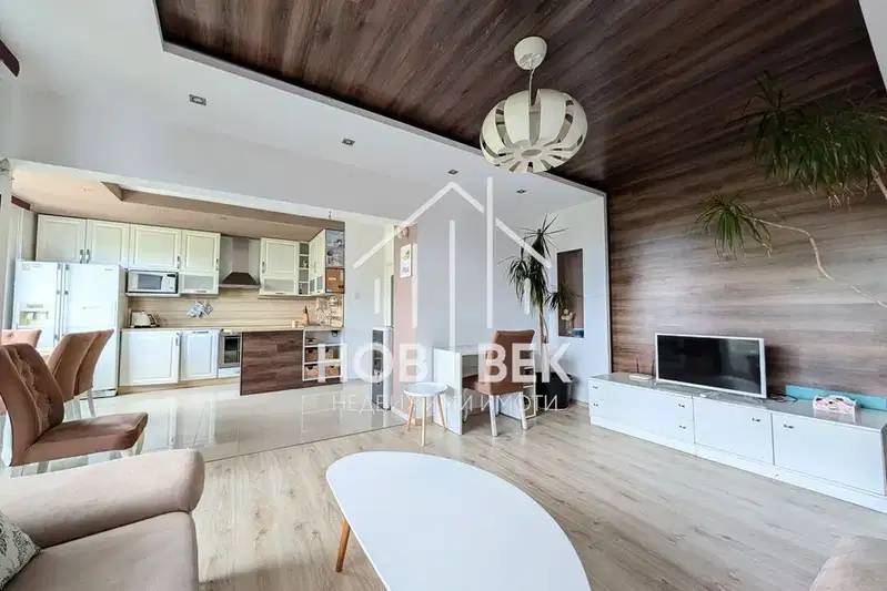 Spacious 3-room apartment in Asparuhovo with two terraces
