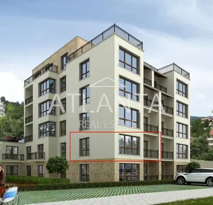Снимка 2 — Двустаен апартамент с балкон в Бриз, Варна, ново строителство
