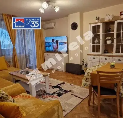 Снимка 5 — Просторен 2-стаен апартамент с морска панорама в Бриз, Варна