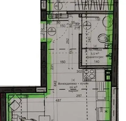 Photo 2 — 2-bedroom apartment in Varna, Centyr