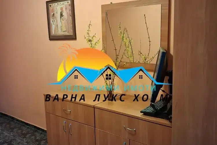 Three-room apartment with two terraces in Chataldzha, Varna
