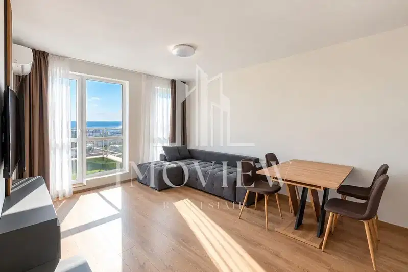 Two-room apartment with sea view in Tsveten district, Varna