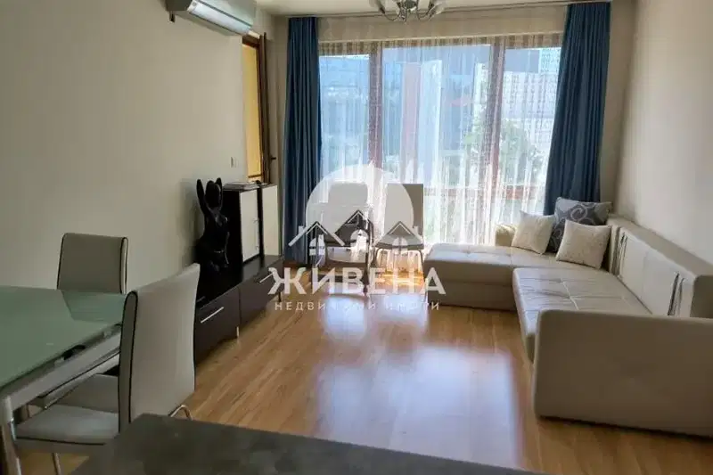 Two-room apartment with sea view in m-t Evksinograd, Varna