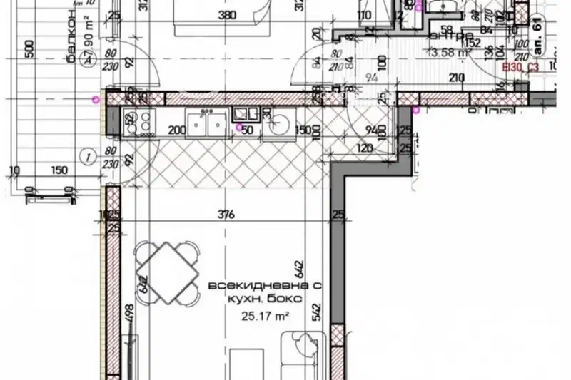 2-bedroom apartment in Varna, Mladost 1