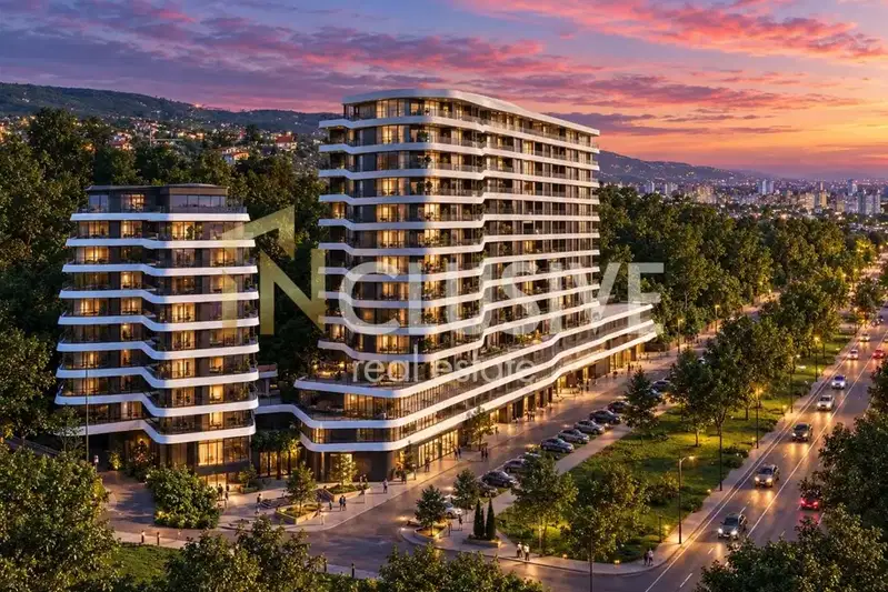 Two-room apartment with loggia in Pobeda district, Varna