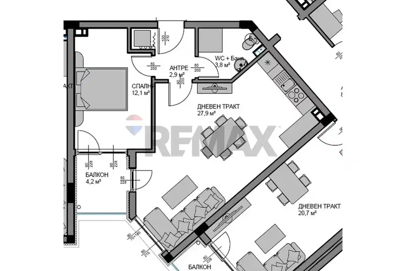 Two-room apartment with panoramic view in Varna, Vladislav Varnenchik