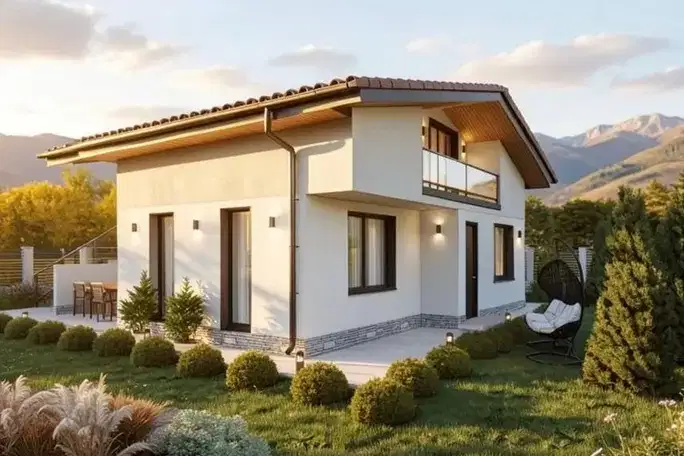 Two-storey house with 4 rooms and yard in Herakovo village, Sofia region