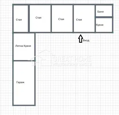 Photo 4 — 4-room house in Pevets village, Targovishte region with garage