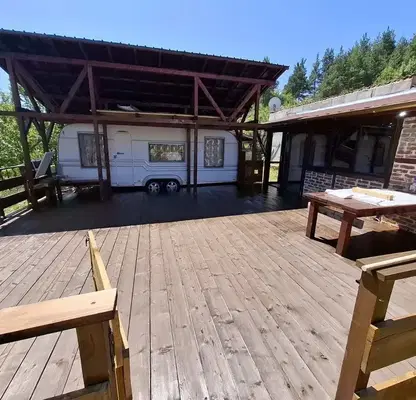 Photo 3 — House with bungalow and veranda in m-t Shtarkelovo gnezdo, Sofia