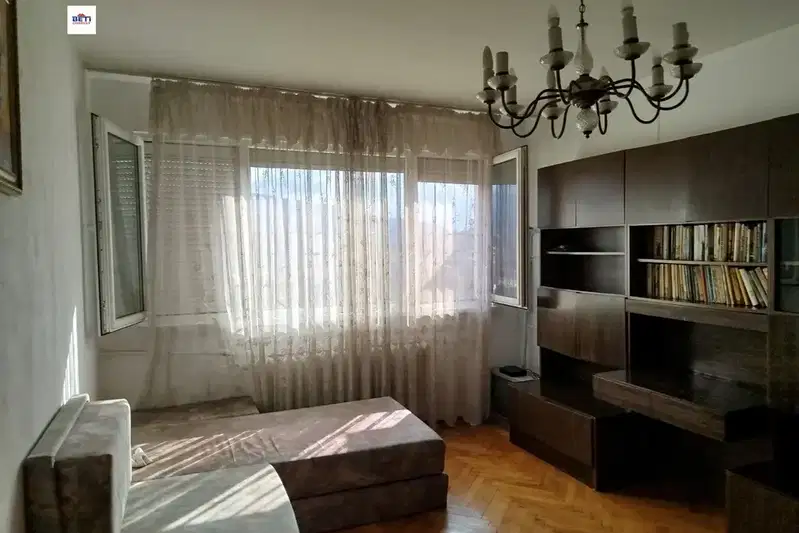 One-room apartment in Ilinden, Sofia with shared kitchen and terrace
